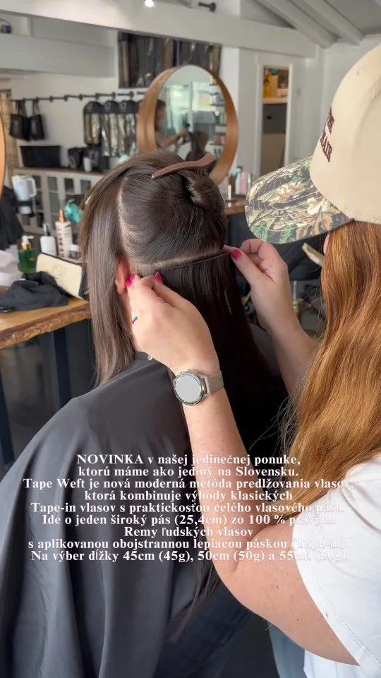 Okej, lets go girls✌️ NOVINKA NA SLOVENSKOM TRHU 🙏 TAPE-IN WEFT Jedinečná novinka v ponuke NaničVlasy.sk Predstavujeme...