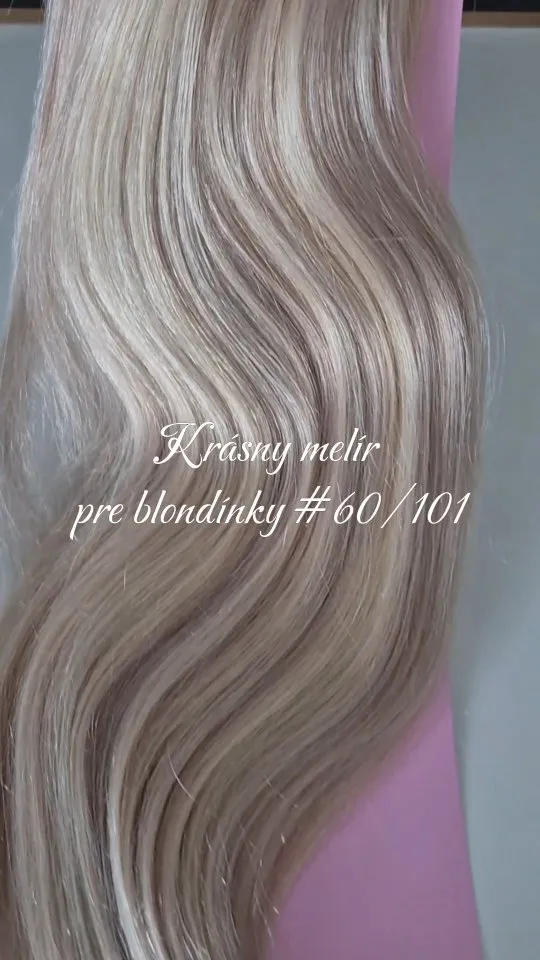 Dostupný pri všetkých našich vlasových variantách 💛🤍 #nanicvlasy #nanicvlasysk #blondehair #highlights #hairtutorial