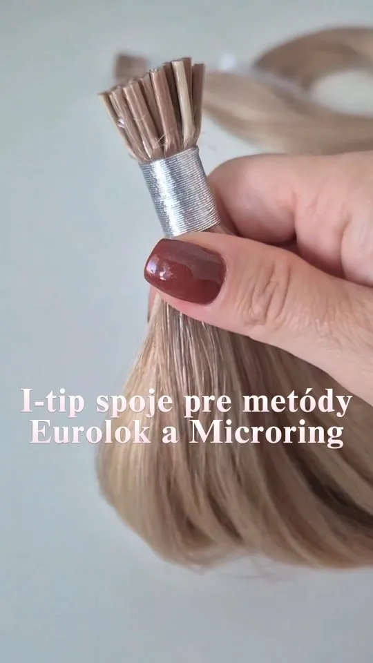 I-TIP vlasy, ktoré si zamiluješ 🤎 💫 Viac dĺžky a objemu 🤍 Prirodzený vzhľad a pohyb vlasov 🔥 Aplikácia bez lepidla a te...