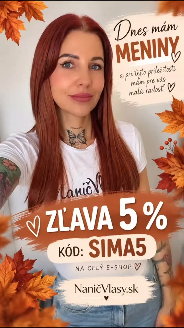 Dnes mám meniny, a tak som sa rozhodla potešiť aj vás ❤️🍂 Namiesto darčekov pre mňa mám jeden malý darček pre vás. Na...