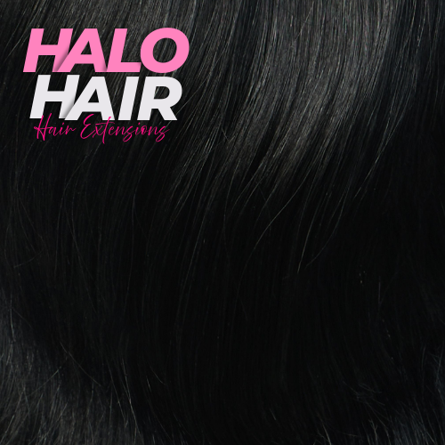 Halo hair extensions odtieň čierny