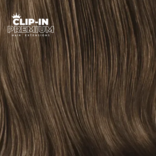 Clip-in vlasy Premium, odtieň #4
