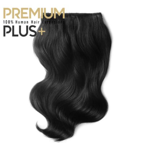 Clip-in Premium Plus, odtieň #1B, 50cm - 180g Clip-in Premium Plus, odtieň #1B, 50cm - 180g