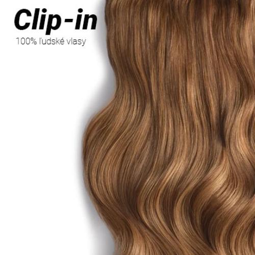 clip-in-vlasy-odtien-30-svetla-cervenohneda-ludske-vlasy Clip-in vlasy Premium, odtieň #30, 60cm