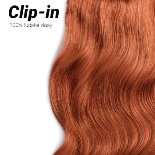 Clip-in vlasy Premium, odtieň #350, 50cm - 130g Clip-in vlasy Premium, odtieň #350, 50cm - 130g