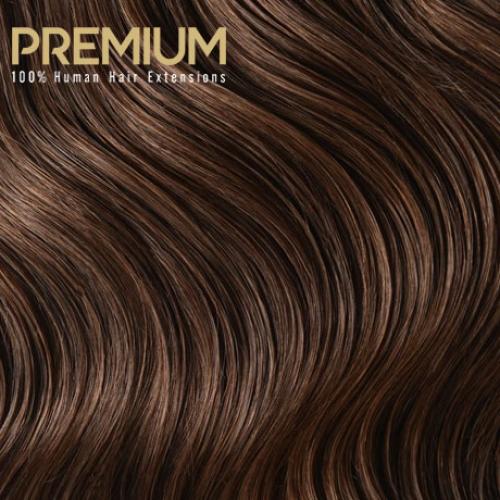 Clip-in vlasy Premium, odtieň #5M, 35cm - 130g Clip-in vlasy Premium, odtieň #5M, 35cm - 130g