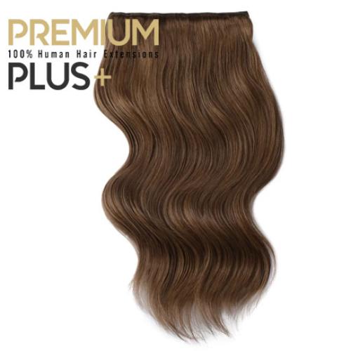 Clip-in Premium Plus, odtieň #8, 60cm - 220g Clip-in Premium Plus, odtieň #8, 60cm - 220g