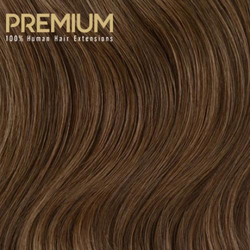 Clip-in vlasy Premium, odtieň #8, 45cm - 130g Clip-in vlasy Premium, odtieň #8, 45cm - 130g