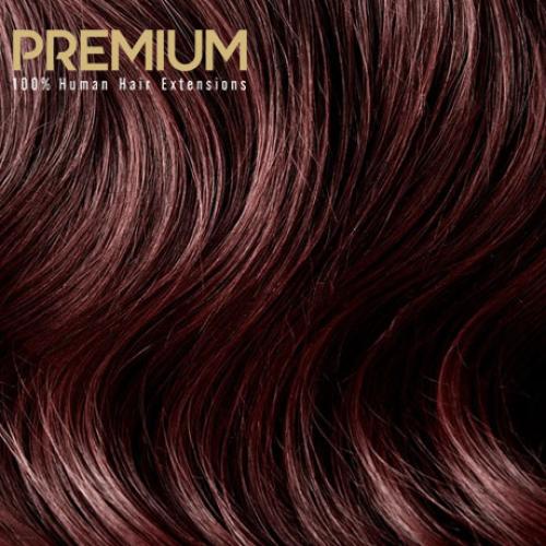 Clip-in vlasy Premium, odtieň #99J, 35cm - 130g Clip-in vlasy Premium, odtieň #99J, 35cm - 130g