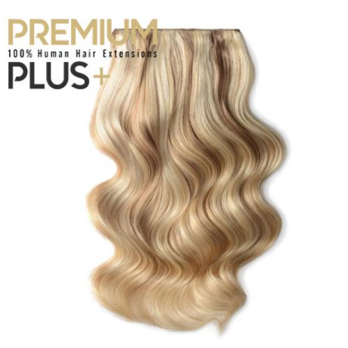 Clip-in Premium Plus, odtieň #12/16/613, 35cm - 180g Clip-in Premium Plus, odtieň #12/16/613, 35cm - 180g