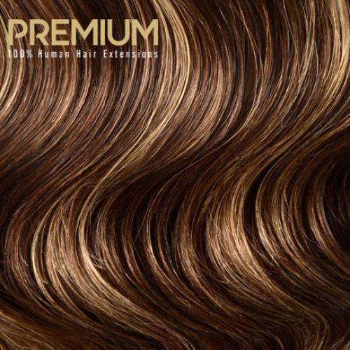 Clip-in vlasy Premium, odtieň #4/27, 45cm - 130g Clip-in vlasy Premium, odtieň #4/27, 45cm - 130g