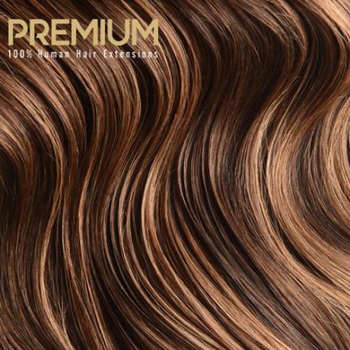 Clip-in vlasy Premium, odtieň #4/30, 45cm - 130g Clip-in vlasy Premium, odtieň #4/30, 45cm - 130g