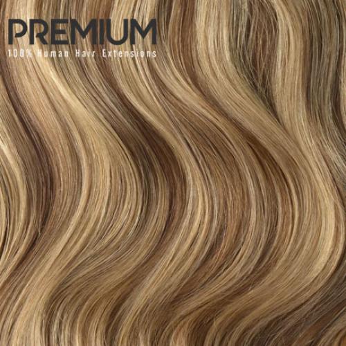 Clip-in vlasy Premium, Melír # 6/27, 55cm Clip-in vlasy Premium, Melír # 6/27, 55cm