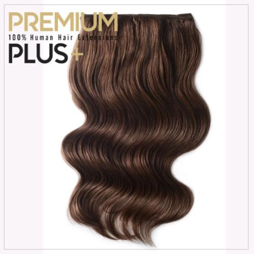 Clip-in Premium Plus, odtieň #5M, 35cm - 180g Clip-in Premium Plus, odtieň #5M, 35cm - 180g