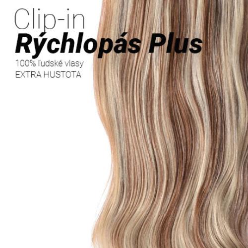 Clip-in Rýchlo pás Plus, odtieň #6/613, 35cm Clip-in Rýchlo pás Plus, odtieň #6/613, 35cm