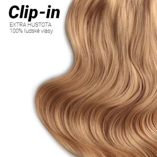 Clip-in Premium Plus, odtieň #27, 35cm - 180g Clip-in Premium Plus, odtieň #27, 35cm - 180g