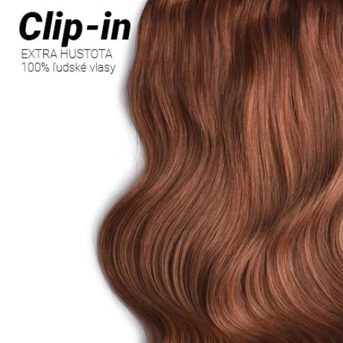 Clip-in Premium Plus, odtieň #33, 35cm - 180g Clip-in Premium Plus, odtieň #33, 35cm - 180g