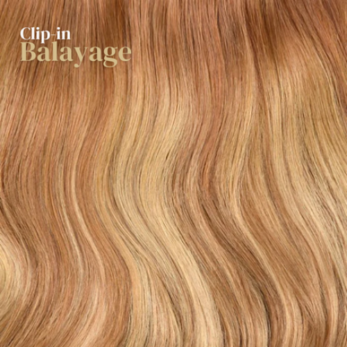 Clip-in Premium Plus Balayage # Glamour, 40cm - 180g Clip-in Premium Plus Balayage # Glamour, 40cm - 180g