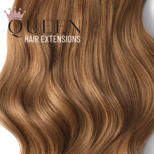 Clip-in vlasy Queen, odtieň #30, 50cm - 240g Clip-in vlasy Queen, odtieň #30, 50cm - 240g