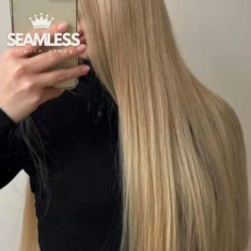 Clip-in vlasy Seamless, odtieň #16, 40cm - 150g Clip-in vlasy Seamless, odtieň #16, 40cm - 150g