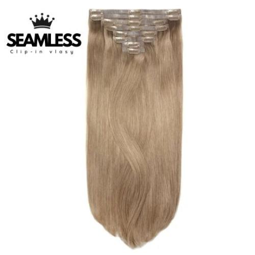 Clip-in vlasy Seamless, odtieň #18, 40cm - 150g Clip-in vlasy Seamless, odtieň #18, 40cm - 150g