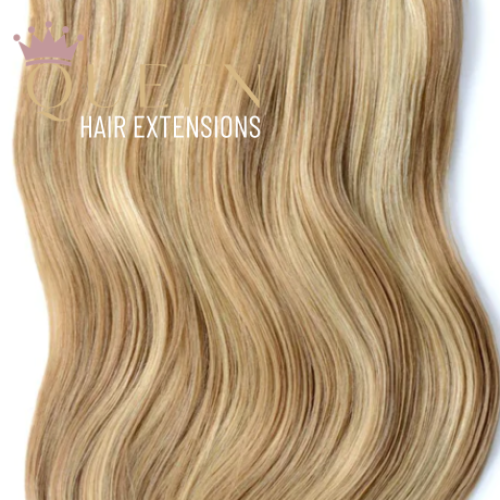 Clip-in vlasy Queen, odtieň #18/613, 50cm - 240g Clip-in vlasy Queen, odtieň #18/613, 50cm - 240g