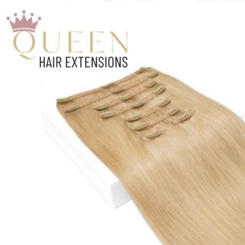 Clip-in vlasy Queen, odtieň #18, 50cm - 240g Clip-in vlasy Queen, odtieň #18, 50cm - 240g