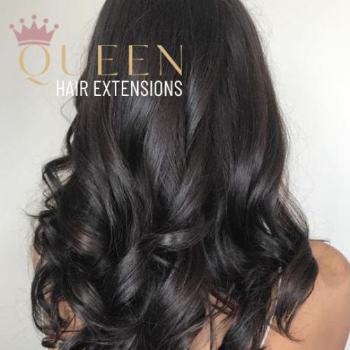 Clip-in vlasy Queen, odtieň #1B, 50cm - 240g Clip-in vlasy Queen, odtieň #1B, 50cm - 240g