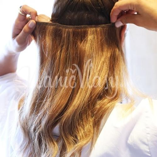 Clip-in Rýchlo pás Plus, odtieň #1B, 35cm Clip-in Rýchlo pás Plus, odtieň #1B, 35cm