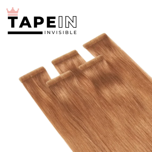 Tape-in vlasy Invisible odtieň #30, 45cm - 50g Tape-in vlasy Invisible odtieň #30, 45cm - 50g