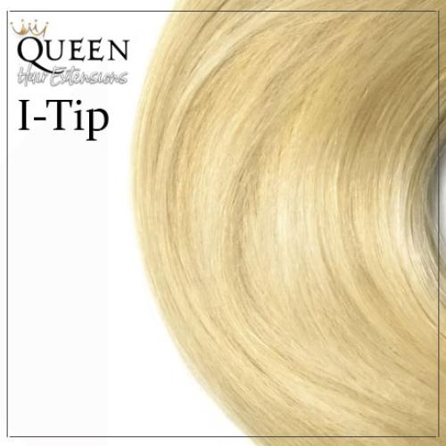 I-tip ľudské vlasy, odtieň #613, 45cm - 50g I-tip ľudské vlasy, odtieň #613, 45cm - 50g