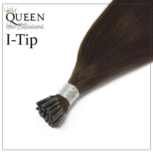 I-tip ľudské vlasy, odtieň #4, 45cm - 50g I-tip ľudské vlasy, odtieň #4, 45cm - 50g