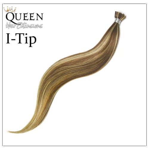 I-tip ľudské vlasy, odtieň #6/613, 45cm I-tip ľudské vlasy, odtieň #6/613, 45cm