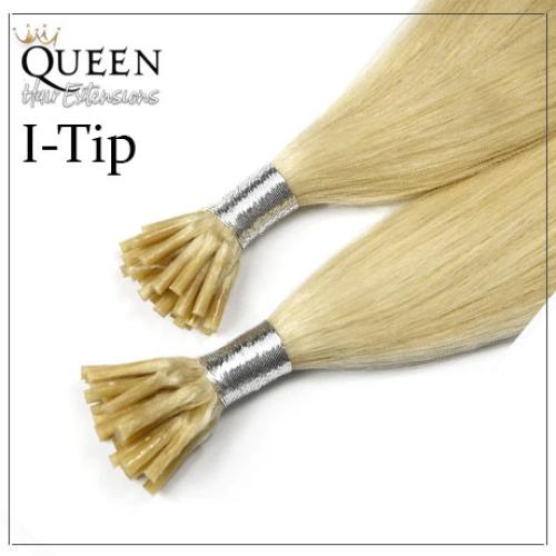 I-tip ľudské vlasy, odtieň #613, 45cm - 50g I-tip ľudské vlasy, odtieň #613, 45cm - 50g