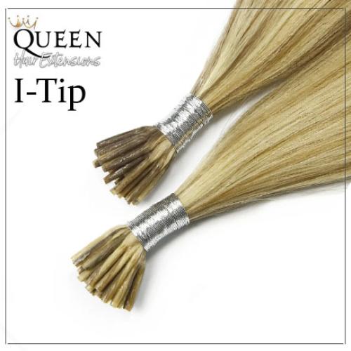 I-tip ľudské vlasy, odtieň #18/613, 45cm - 50g I-tip ľudské vlasy, odtieň #18/613, 45cm - 50g