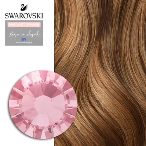 swarovski-cervenohneda-svetla-crystal-rose Swarovski prameň Crystal Rose #30S Svetl. červenohnedá, 40cm
