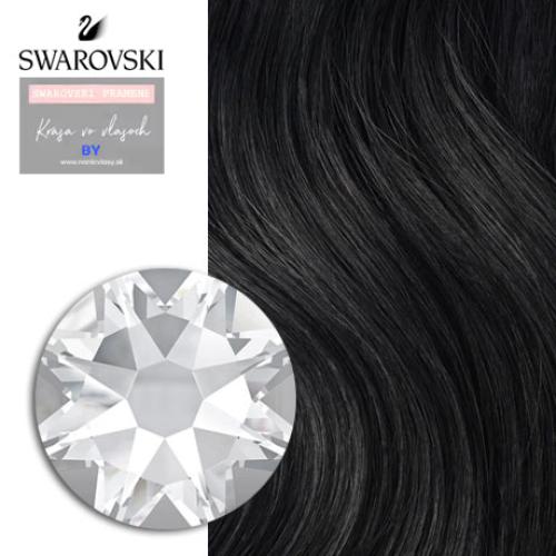 swarovski-extracierna-crystal-clear Swarovski prameň Crystal Clear #1S Extračierna, 40cm