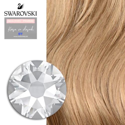 swarovski-svetlohneda-crystal-clear Swarovski prameň Crystal Clear #18S Svetlohnedá, 40cm
