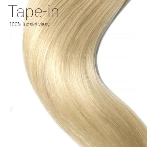 Tape-in vlasy, odtieň #60, 40cm Tape-in vlasy, odtieň #60, 40cm