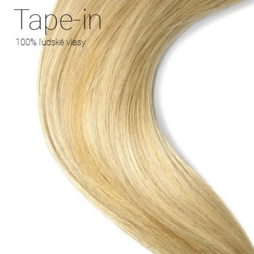 Tape-in vlasy, odtieň #16/613, 50cm Tape-in vlasy, odtieň #16/613, 50cm