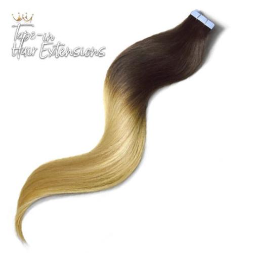 Tape-in vlasy, Ombré #4.27/613, 40cm Tape-in vlasy, Ombré #4.27/613, 40cm