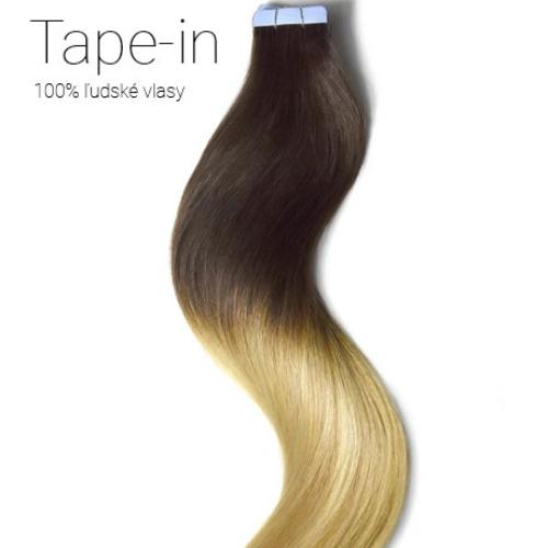 Tape-in vlasy, odtieň #4.16/613, 40cm Tape-in vlasy, odtieň #4.16/613, 40cm