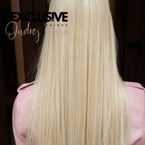 Exclusive #613 Svetlá blond, 40cm - 120g Exclusive #613 Svetlá blond, 40cm - 120g
