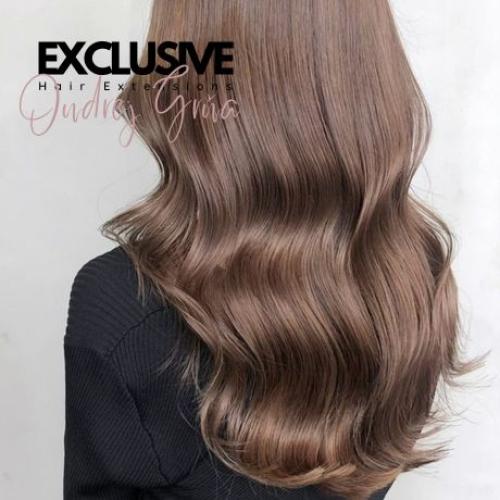 vlasy_exclusive_8_svetlohneda Exclusive #8 Svetlohnedá popolavá, 40cm - 120g