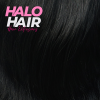 Halo hair extensions odtieň čierny