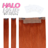 Halo_Hair_Extensions_odtieň_ryšavá_#350