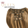 Clip-in vlasy Queen, Melír #4/27, 45cm - 240g Clip-in vlasy Queen, Melír #4/27, 45cm - 240g