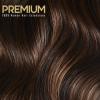 Clip-in vlasy Premium, melír #2/4/6, 35cm - 130g Clip-in vlasy Premium, melír #2/4/6, 35cm - 130g