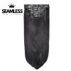 Clip-in vlasy Seamless, odtieň #1, 40cm - 150g Clip-in vlasy Seamless, odtieň #1, 40cm - 150g