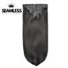 Clip-in vlasy Seamless, odtieň #1B, 40cm - 150g Clip-in vlasy Seamless, odtieň #1B, 40cm - 150g